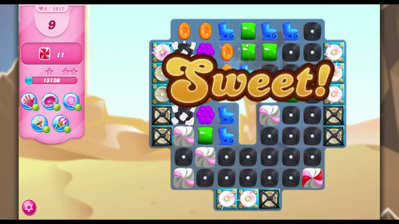 Candy Crush Saga LEVEL 1617