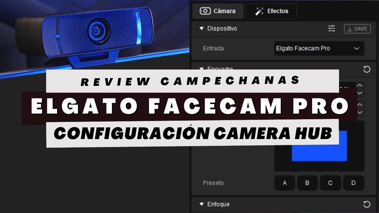 ELGATO FACECAM PRO 4K60FPS REVIEW, PRIMERAS IMPRESIONES, CONFIGURACIÓN CON CAMERA HUB #ElgatoPartner