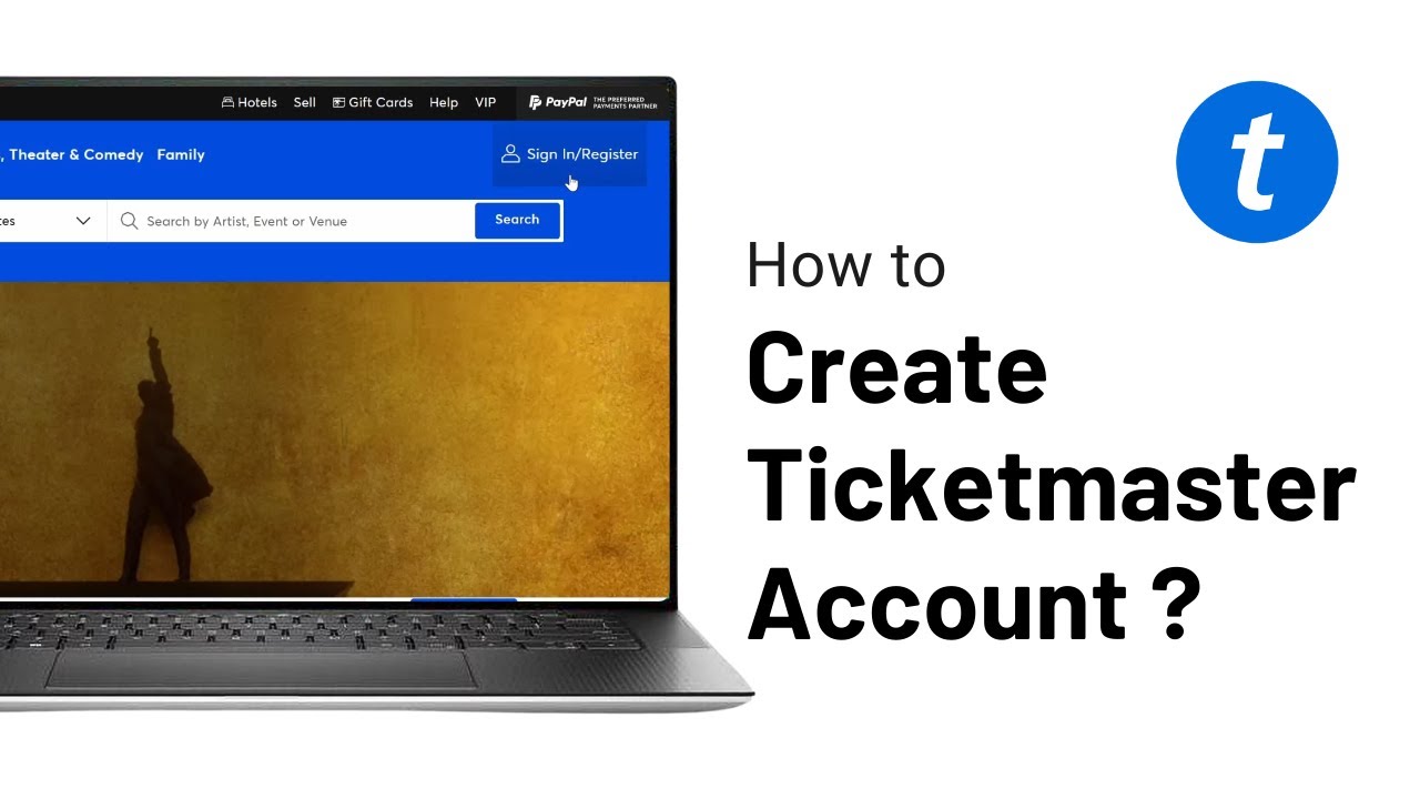 How To Create Ticketmaster Account
