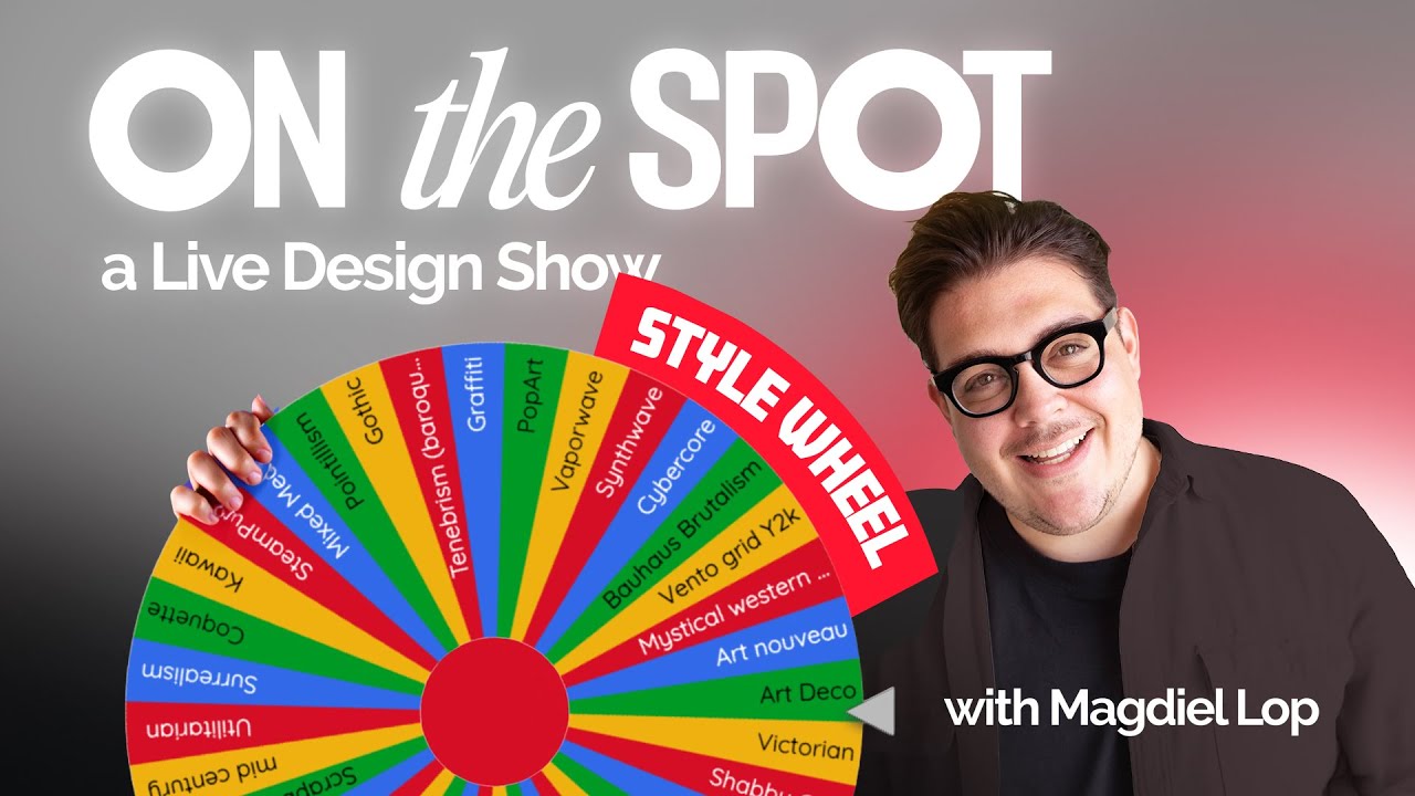 On the Spot: A Live Design Show with Magdiel Lopez