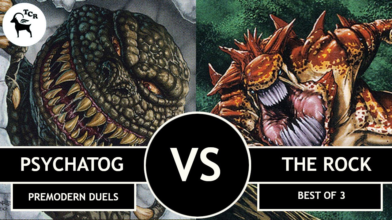 Psychatog vs The Rock - Premodern Duels