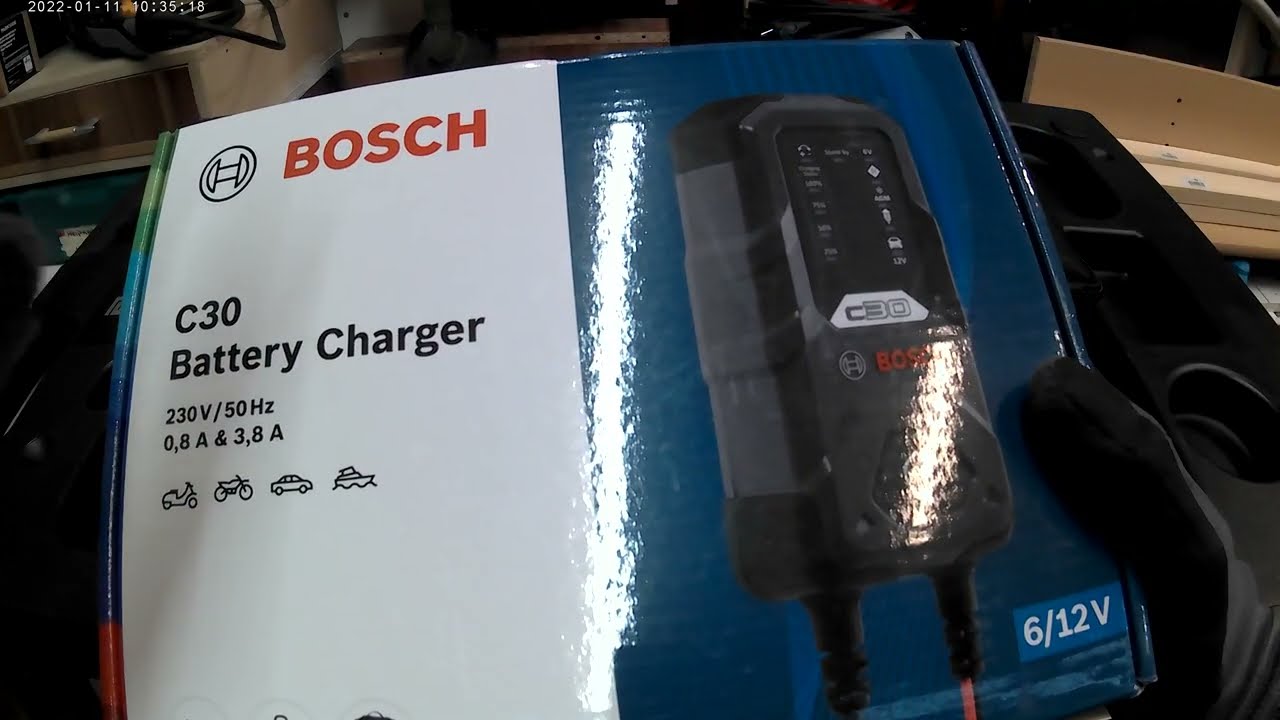 BOSCH Batterie-Ladegerät 6/12V