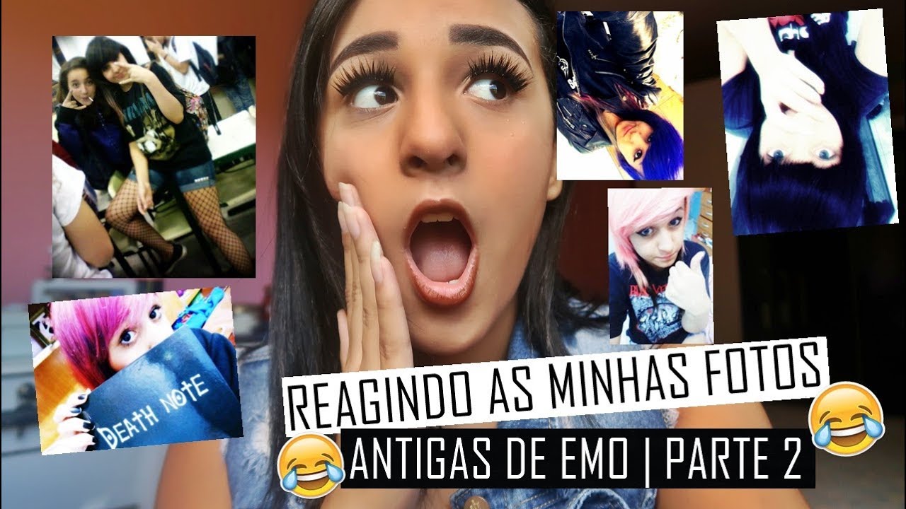REAGINDO AS MINHAS FOTOS ANTIGAS DE EMO | PARTE 2