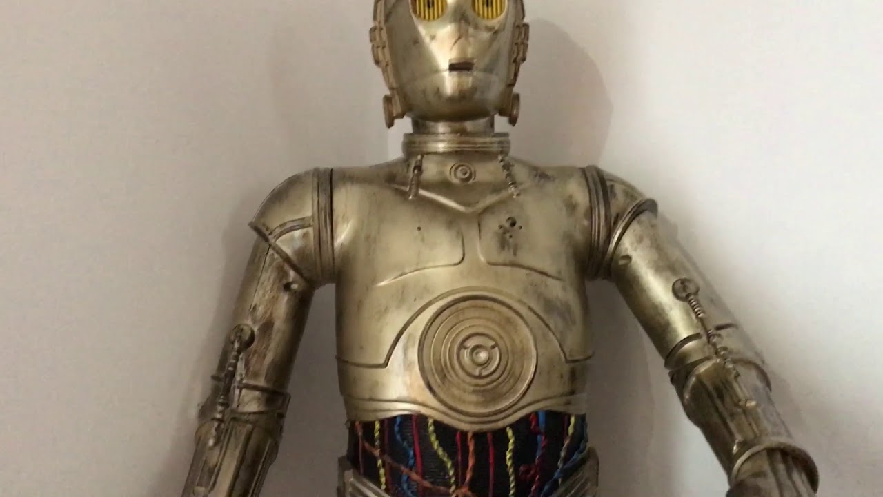 Custom 31 inch jakks Pacific c3p0 and R2-D2