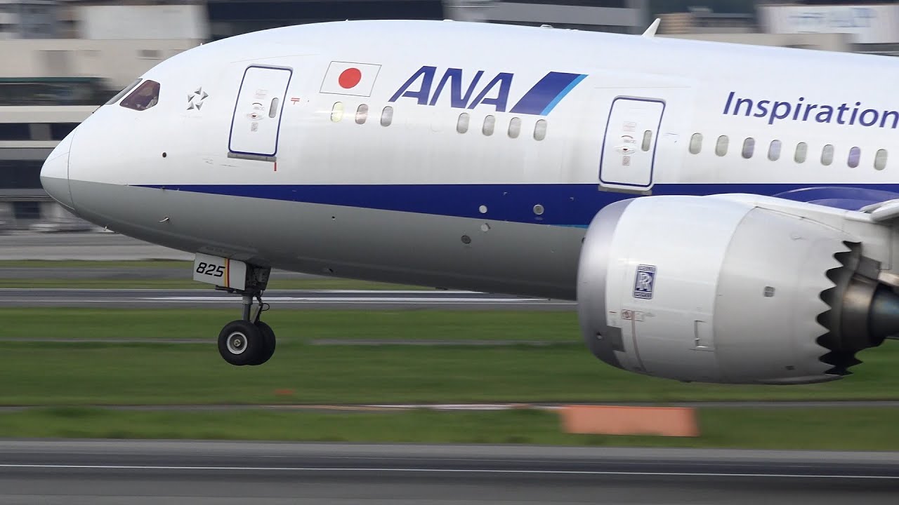 ANA Boeing 787-8 JA825A Takeoff from ITM 32L | Osaka Itami | All Nippon Airways