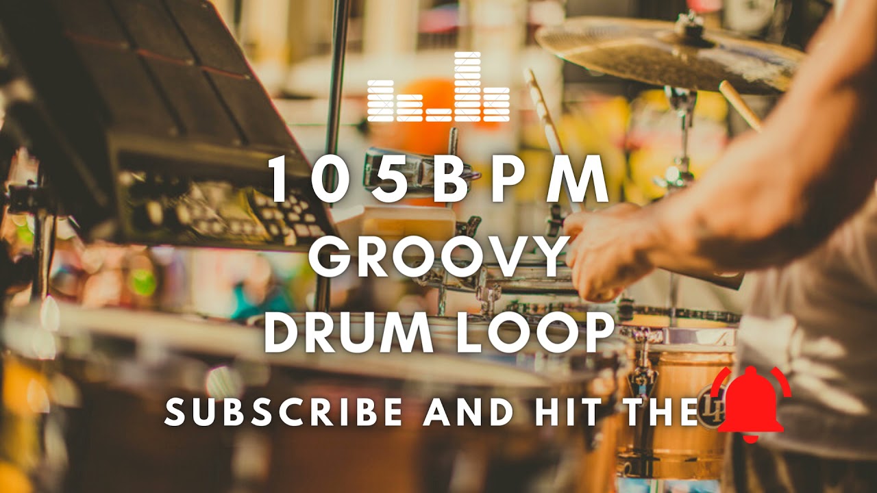 Groovy Drum Loop 105 BPM [Practice Tool + Free Download]