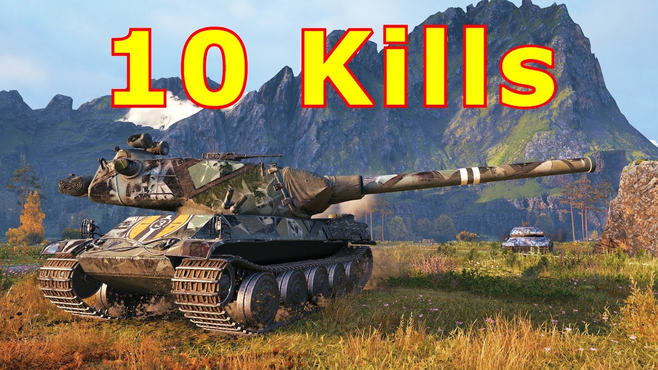 World of Tanks AMX M4 mle. 54 - 10 Kills 9,7K Damage