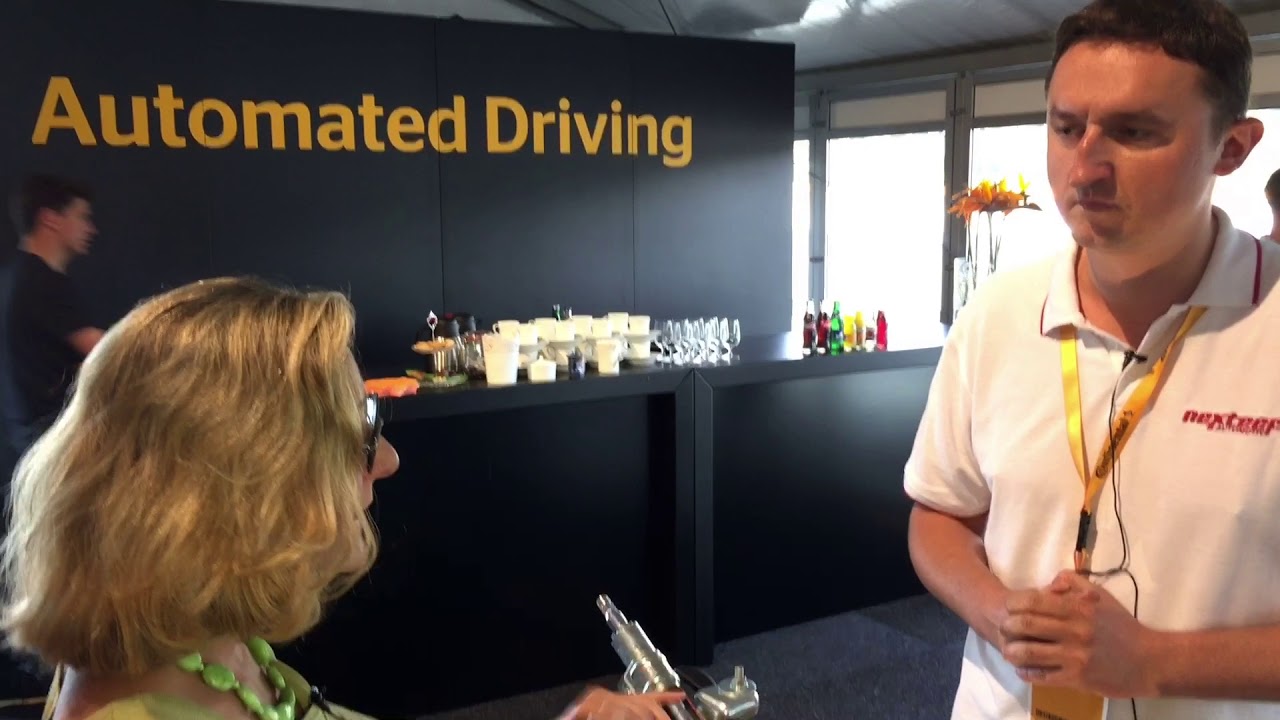 CNXMotion Continental and Nexteer - the Next stowable sTEERing wheel autonomous driving #IAA2017