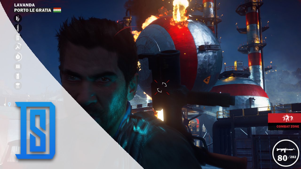 Just Cause 3 - Bridge Physics and Base Explosions!