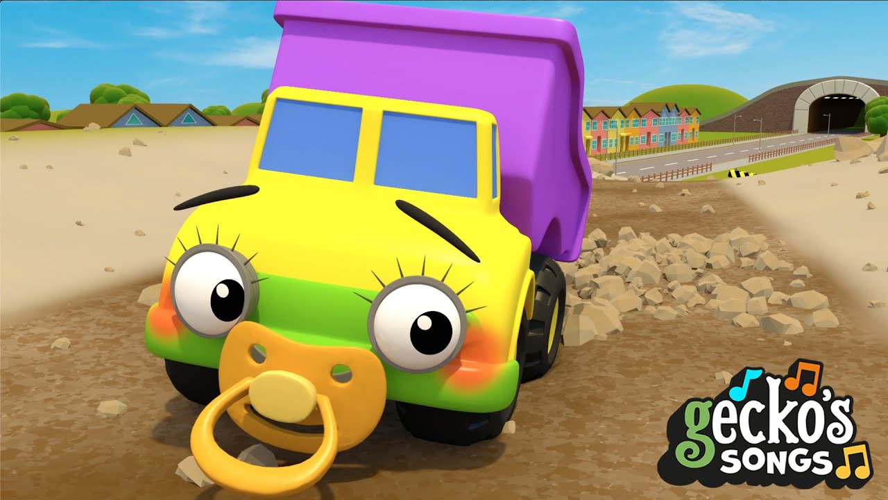 5 Little Trucks Song | Nursery Rhymes & Kids Songs | Gecko's Garage | Truck Songs For Children