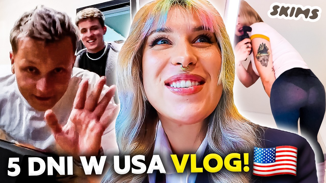 PRZEMEK PRO MNIE ODWIEDZA! 😱  VLOG Z SZALONEGO WYJAZDU DO STANÓW! | Agnieszka Grzelak Vlog