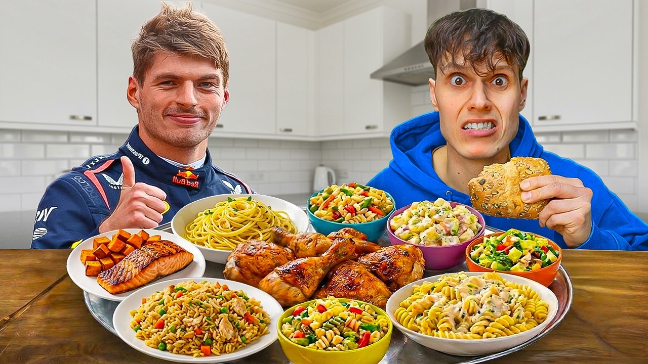 Przetrwałem NAJCIĘŻSZĄ dietę KIEROWCY F1 (Lewis Hamilton)