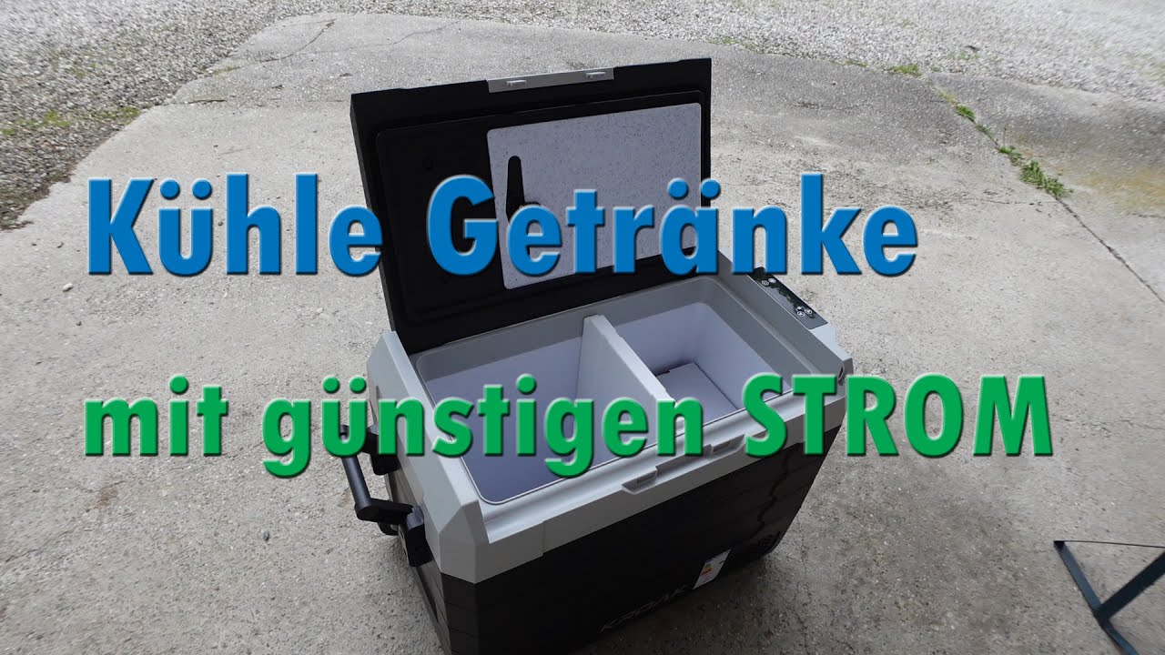 KROAK Kompressor Kühlbox  für Camping, Auto, LKW, Wohnmobil 15% off coupon code: BIENEN15