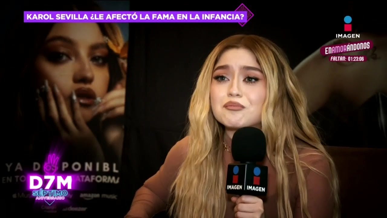 Karol Sevilla afirma que ser famosa desde niña afectó su salud mental | De Primera Mano