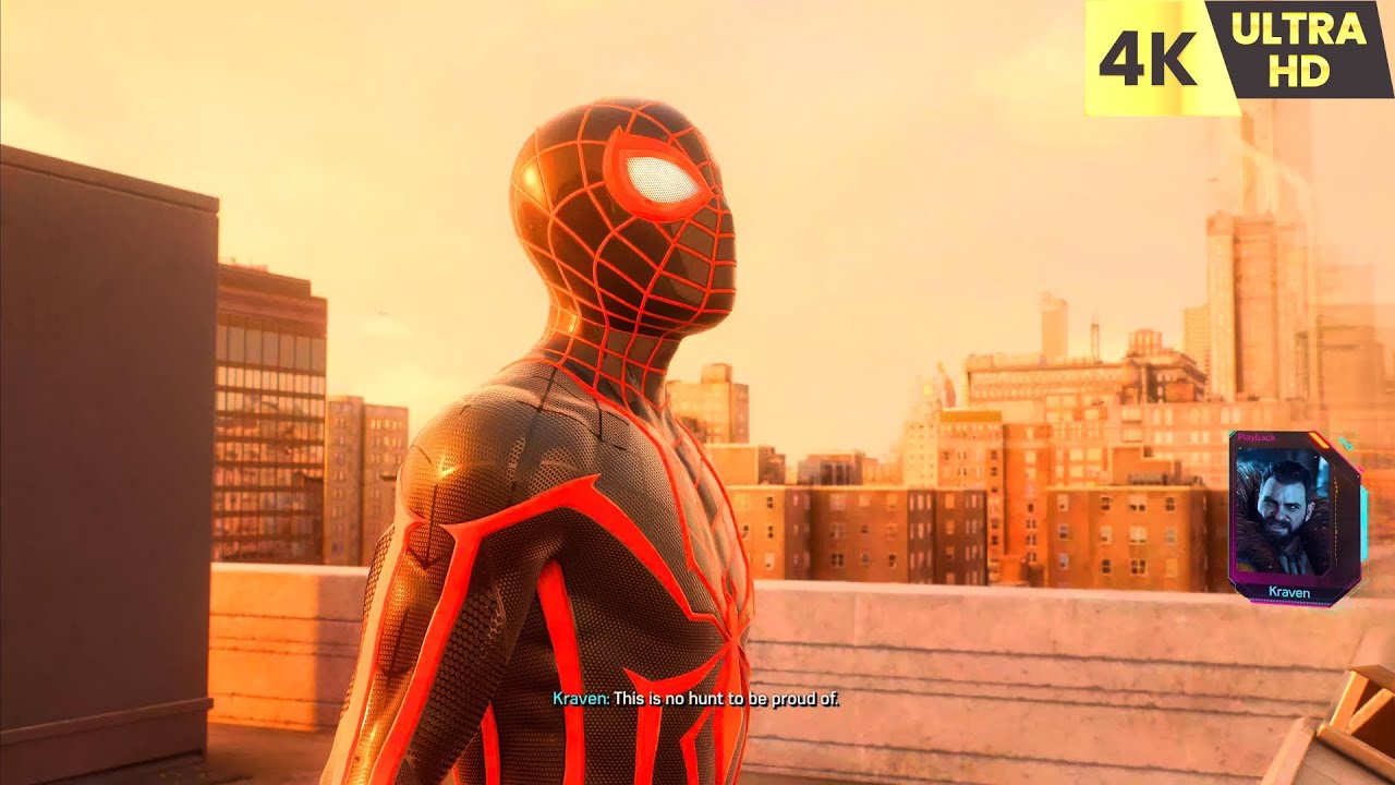 Marvel's Spider-man 2 Wings Of My Own Chase the Talon Drone ps5 4k Gameplay