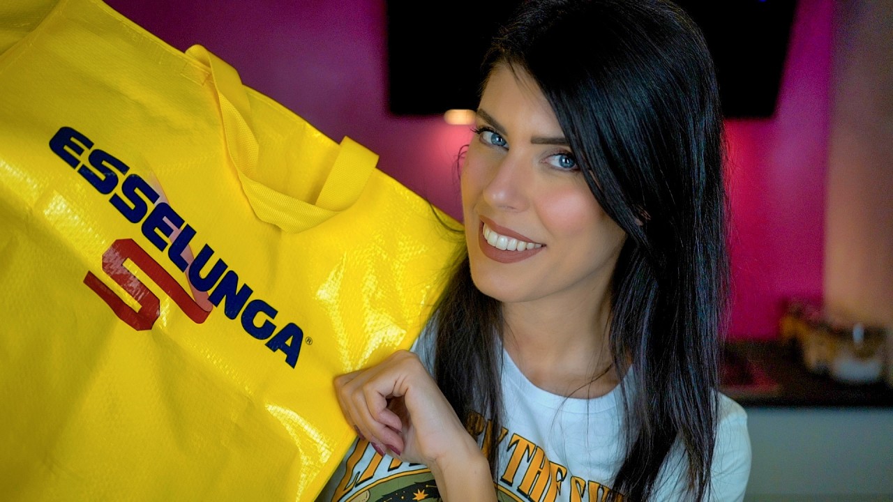 ASMR 🍓 SVUOTA la SPESA PRIMAVERILE &bull; ESSELUNGA (Whispering)