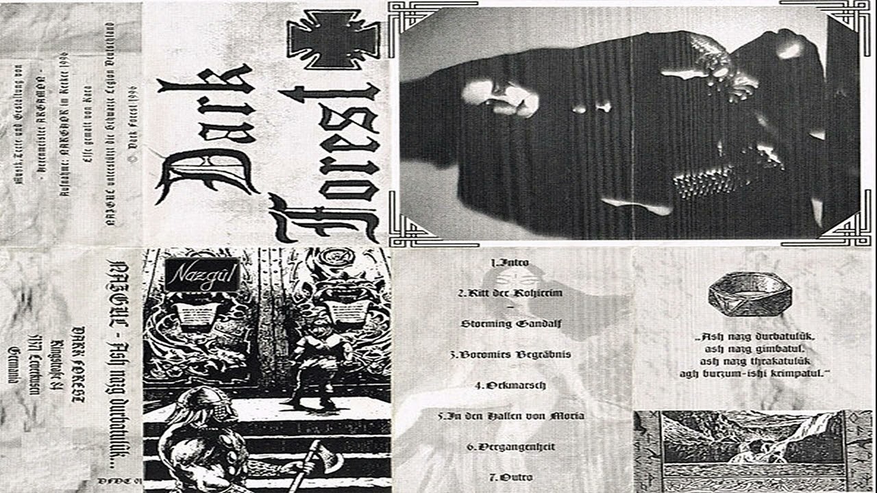 Nazg&ucirc;l - Ash Nazg Durbatul&ucirc;k... (Full Tape 1996)