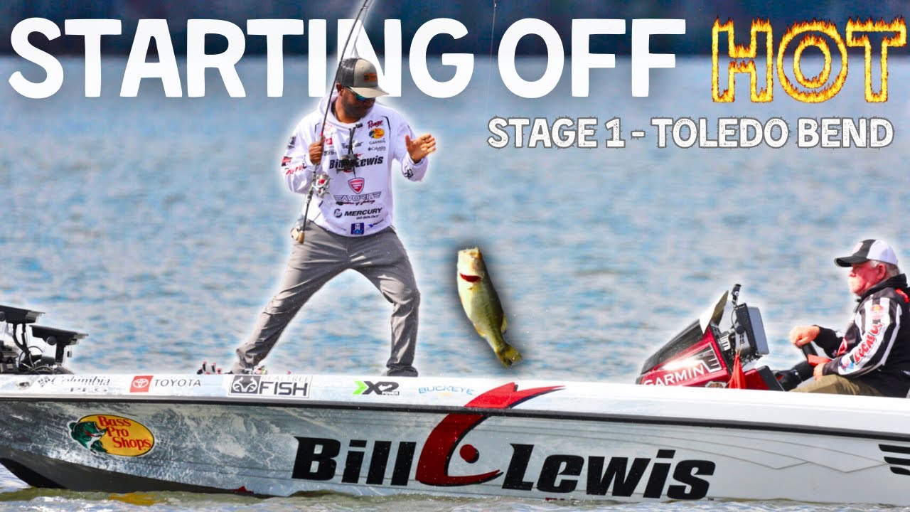 I made a KEY ADJUSTMENT to catch BIGGER BASS (Toledo Bend Day 1)