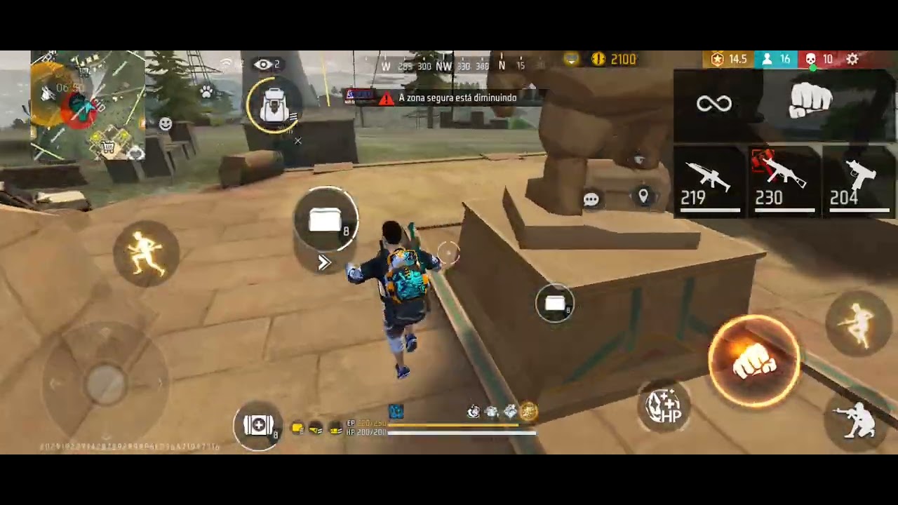 16 kill e venci a partida!!!!!