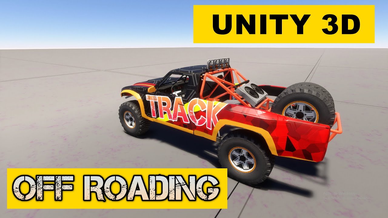Unity 3D Vehicle Physics - Off Roading and Rock Crawling with Trophy Truck