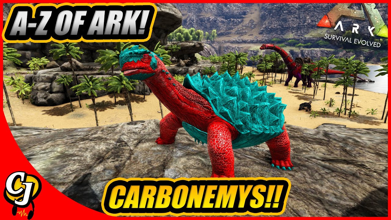 A-Z Of Ark! The CARBONEMYS And Why It's An Absolute Beast At Soaking!! || Ark Survival Evolved!