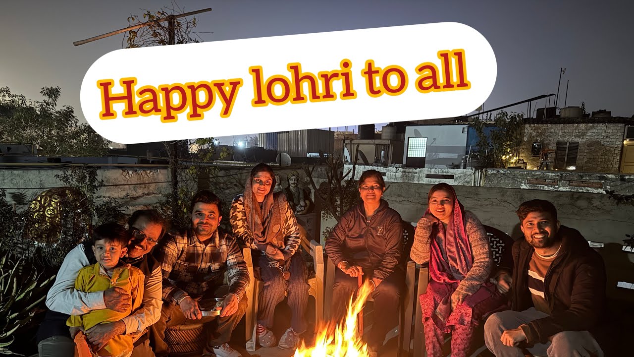 Simple Lohri Celebration at Home 🔥 | Lohri Special