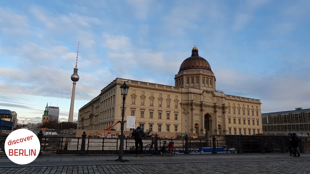[4K] The new old Berlin Palace after its reconstruction - before the opening of the Humboldt Forum