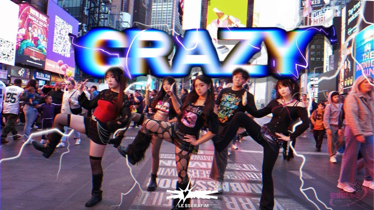 [K-POP IN PUBLIC NYC | ONE TAKE] LE SSERAFIM - ‘CRAZY’ Dance Cover by Evolve Dance