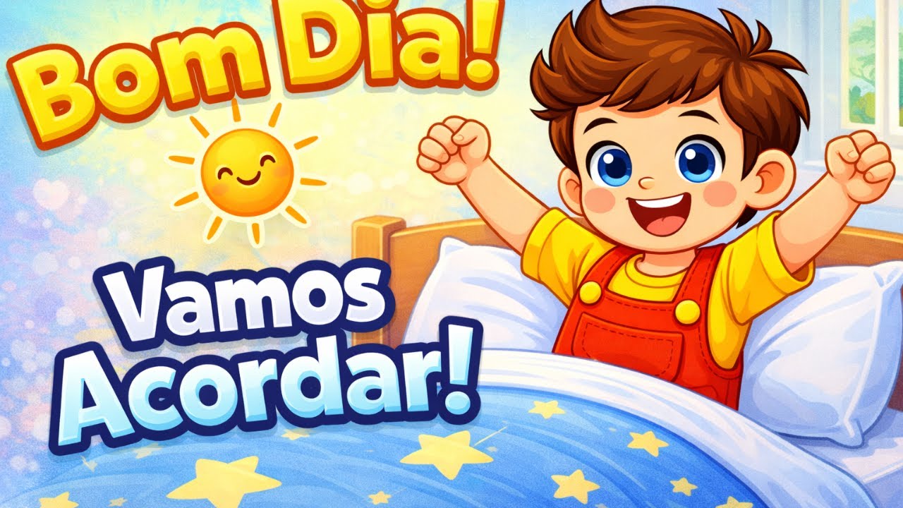 Acordando com o Levi | Música Infantil 🎵 Rotina da Manhã