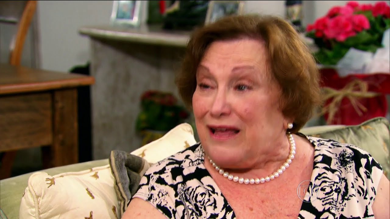 Fantástico: Nicette Bruno sobre a perda de Paulo Goulart (2014)