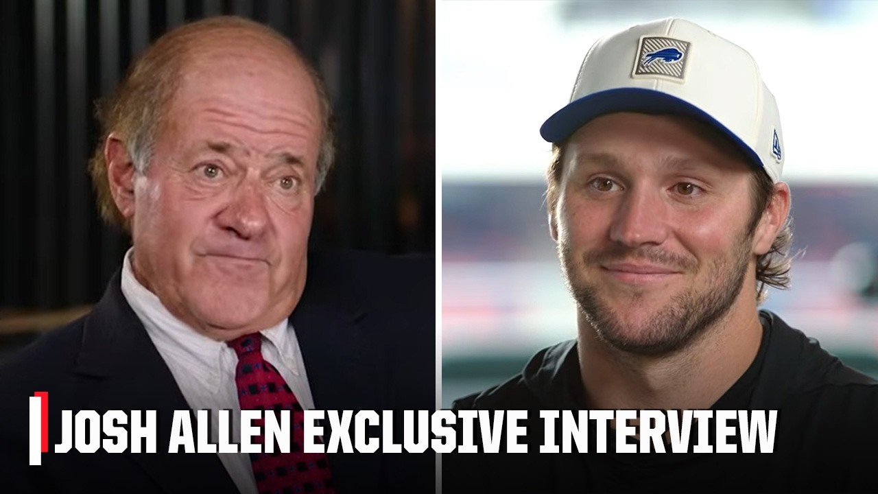 Josh Allen on the Bills' title hopes, new HC Joe Brady & fatherhood [FULL INTERVIEW] | NFL Countdown