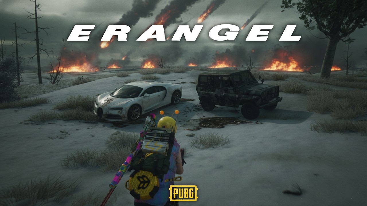 PUBG PC ERANGEL 2026 [QHD] ULTRA GRAPHICS – 😱Heavy snow along the way‼️