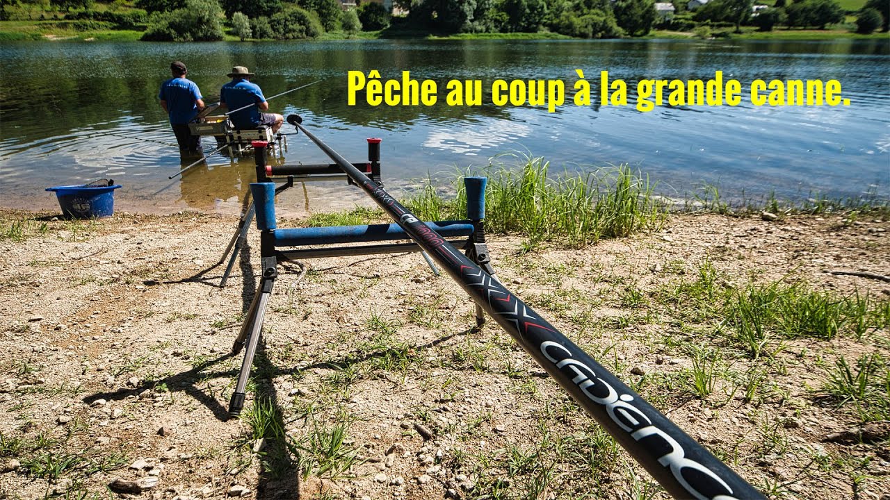 Pêche au coup à la grande canne avec Cadence fishing