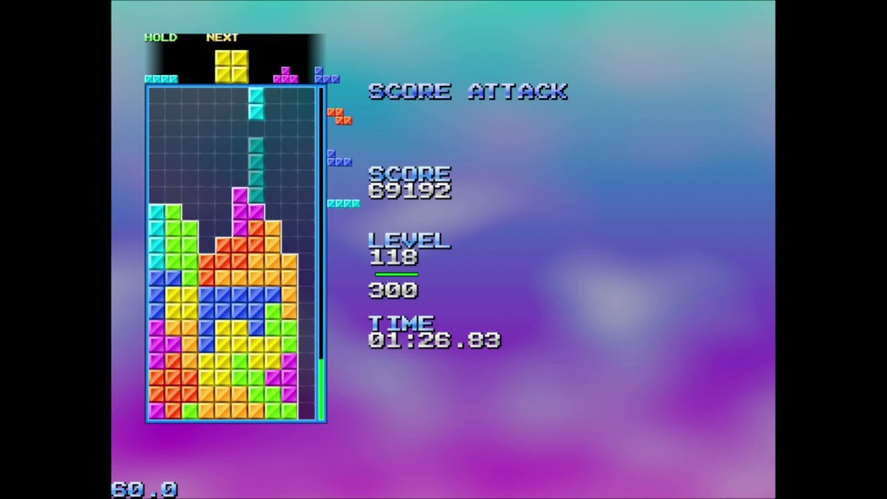 NullpoMino: Score Attack (best time 3:23.05, 480,761 pts)