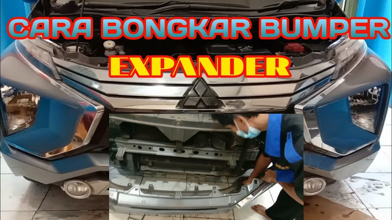 CARA BONGKAR PASANG BUMPER DEPAN MITSUBISHI EXPANDER