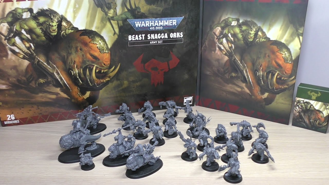 Beast Snaggas Ork Army Set - Review (WH40K)