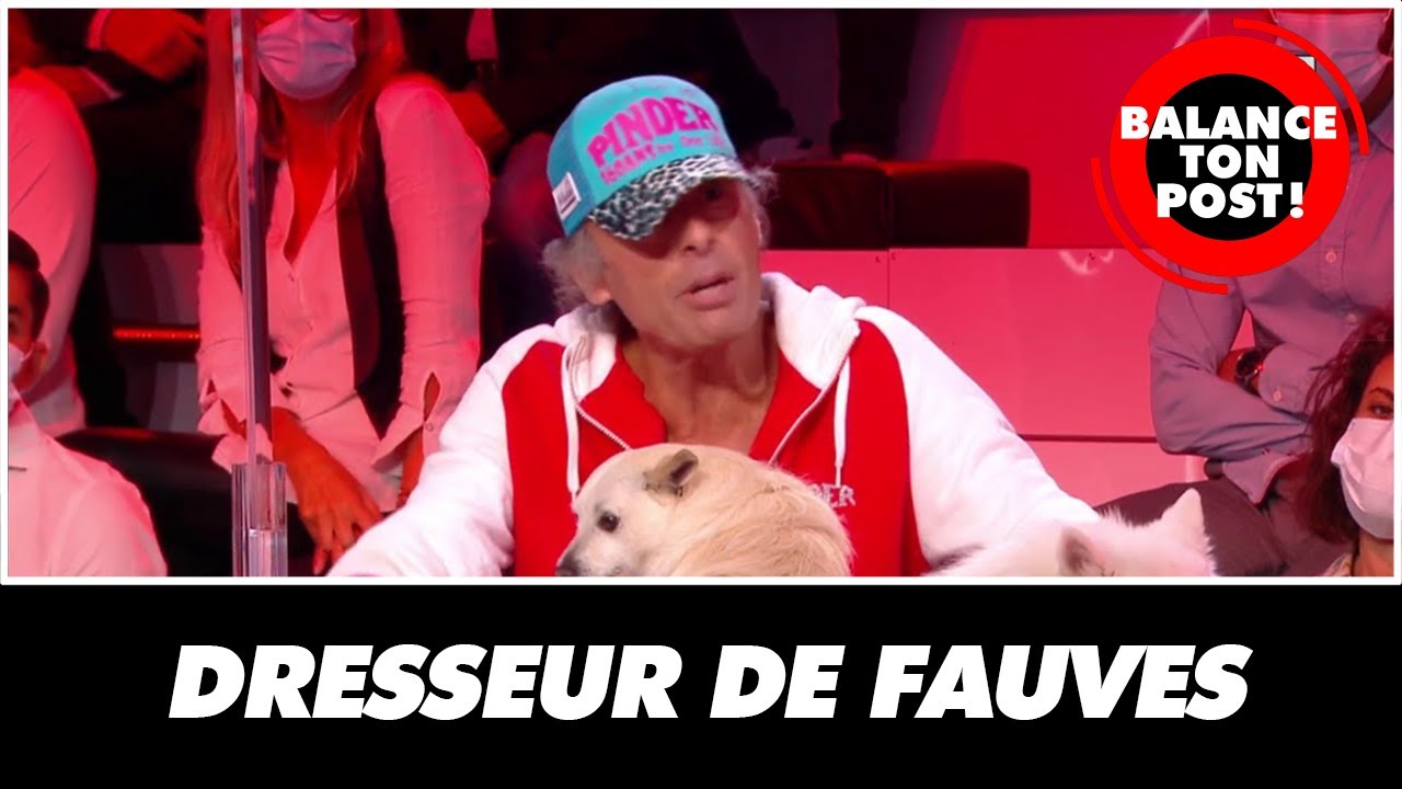 Frédéric Edelstein, dresseur de fauves, s'exprime sur l'arrêt des animaux sauvages dans les cirques