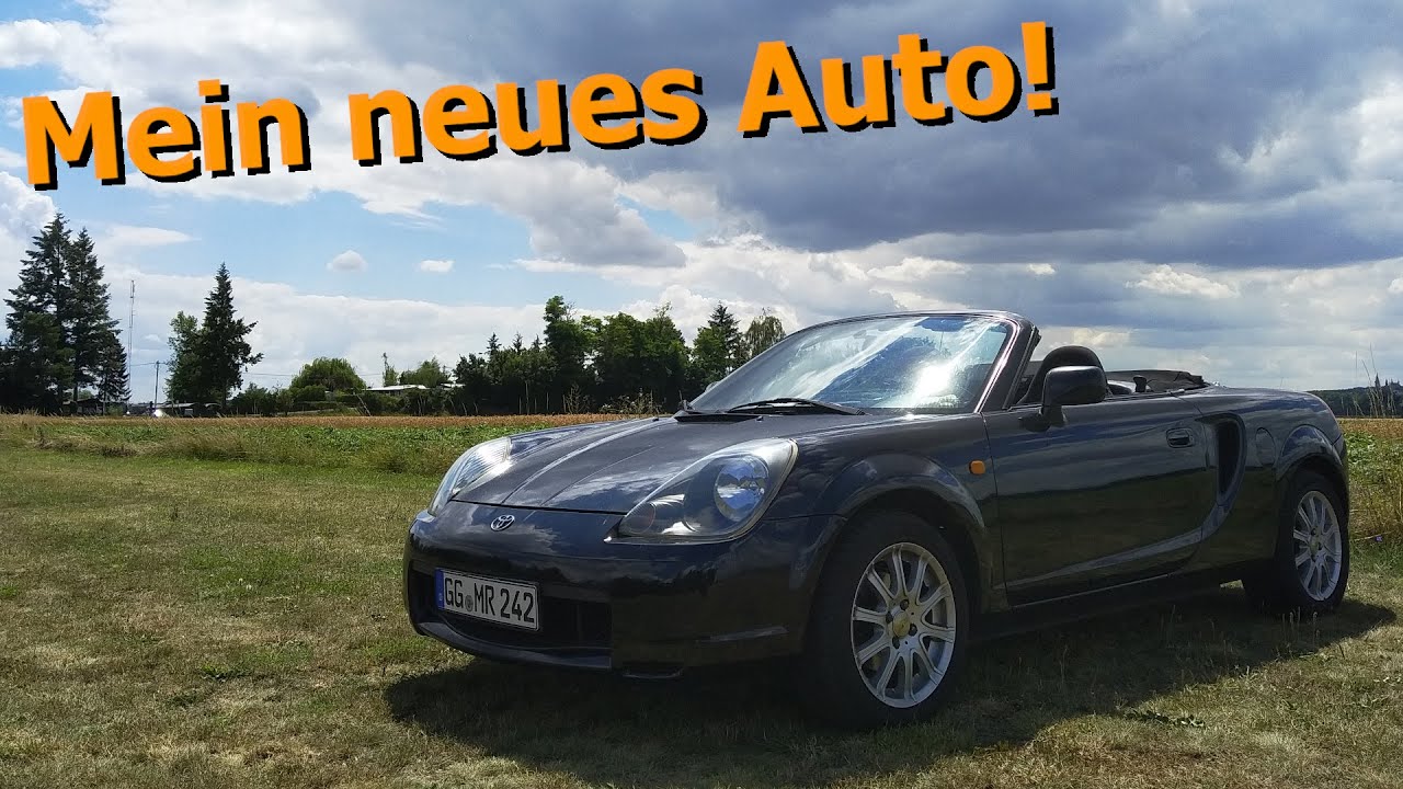 Mein neues Auto! Toyota MR2 Roadster/Spyder/MRS First Look [German]