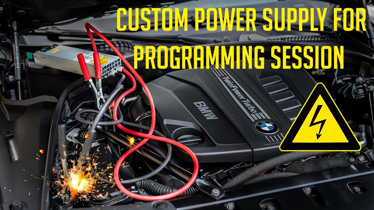 BMW Home Made Power Supply for Flashing Session!