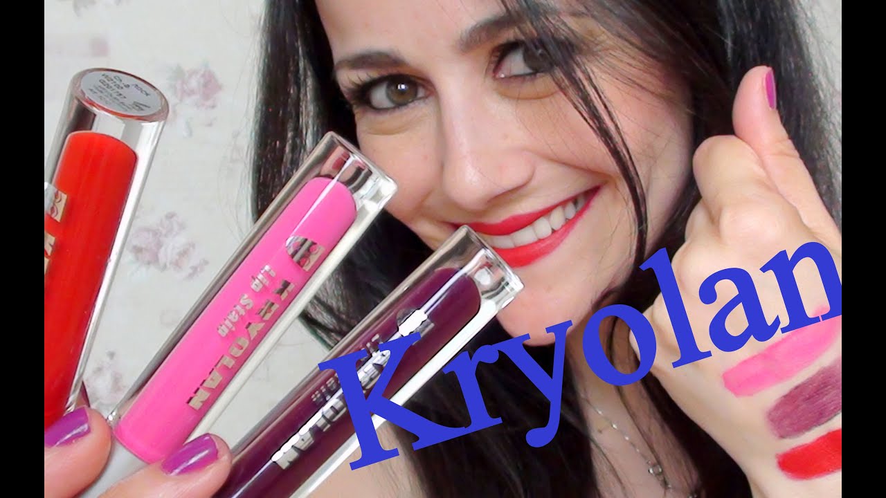 Batons líquidos mate da Kryolan/ kryolan Lip Stain