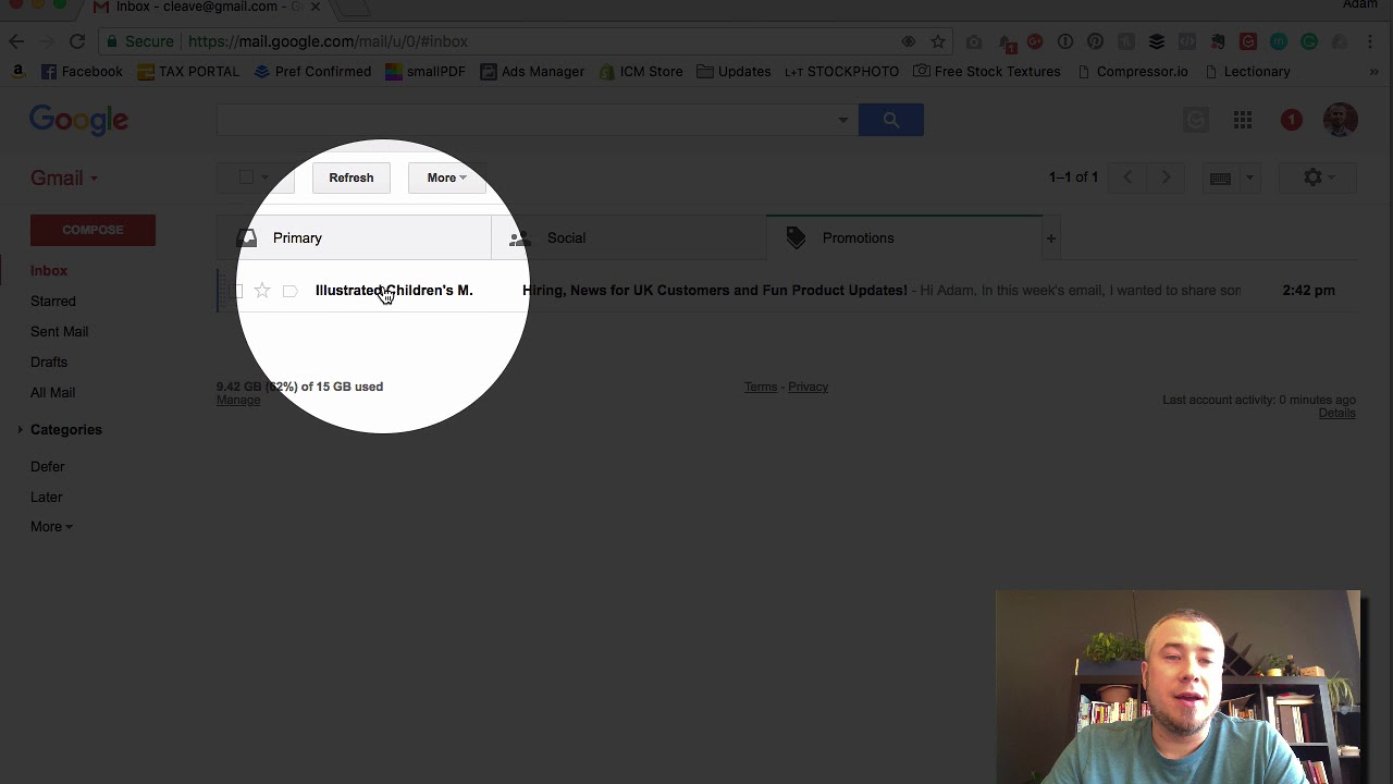 How to save your emails from Gmail's Promotions Tab