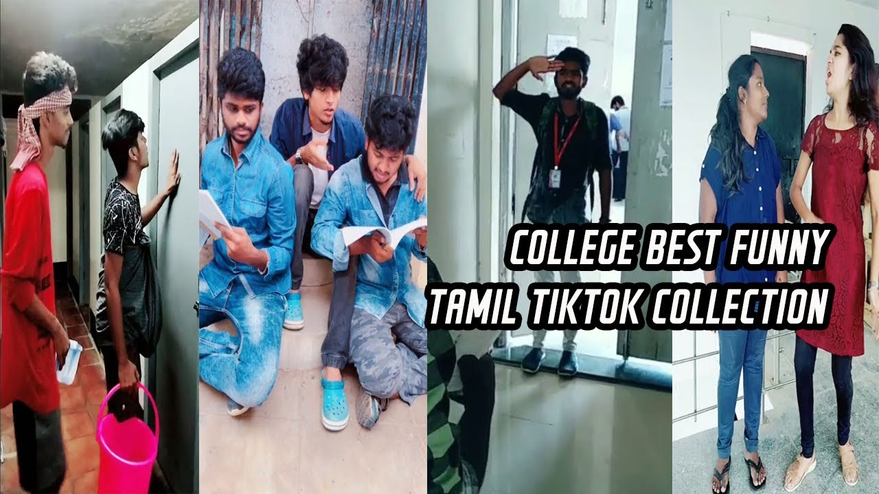 College best funny tamil tiktok collection
