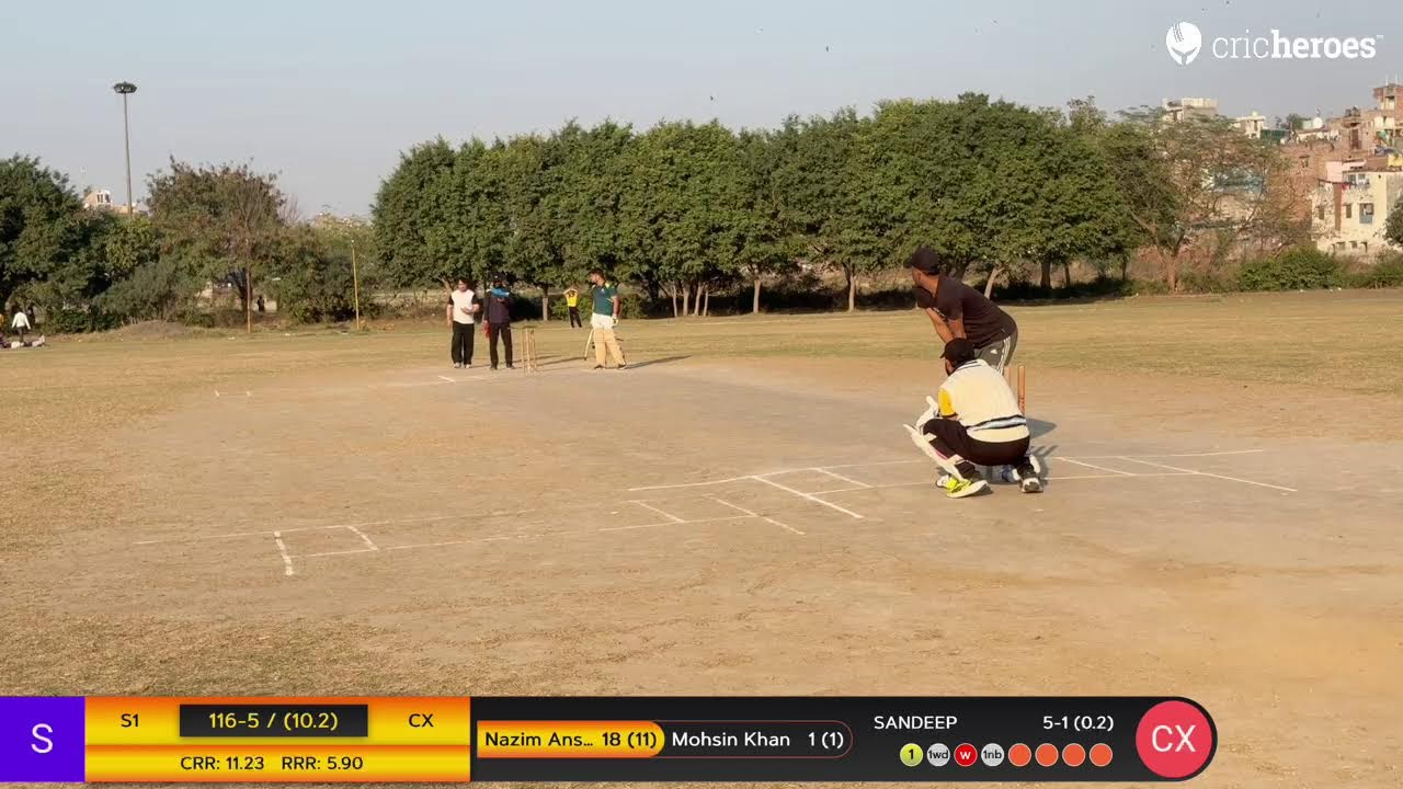 CAG XI vs Starcricketclub 11 | Live - Delhi Ramjash Sports Complex