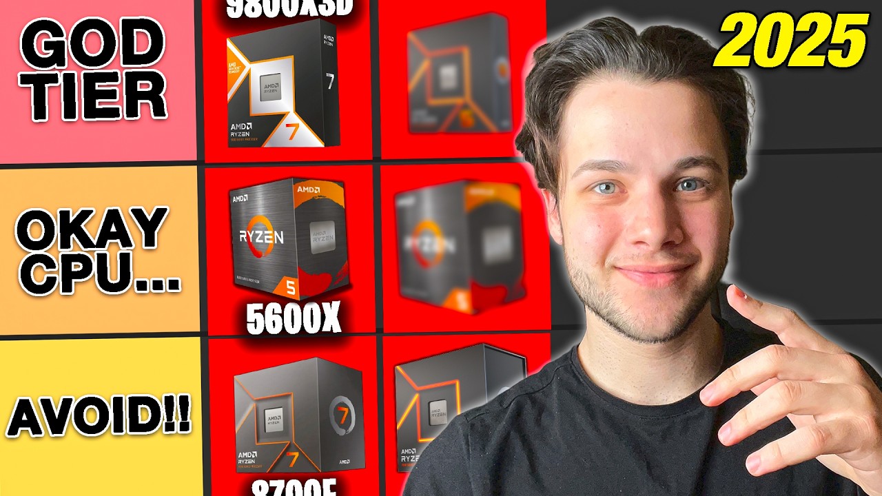 Best & Worst AMD CPUs Of 2025 Ranked! - IS AMD OVERRATED? 🤔
