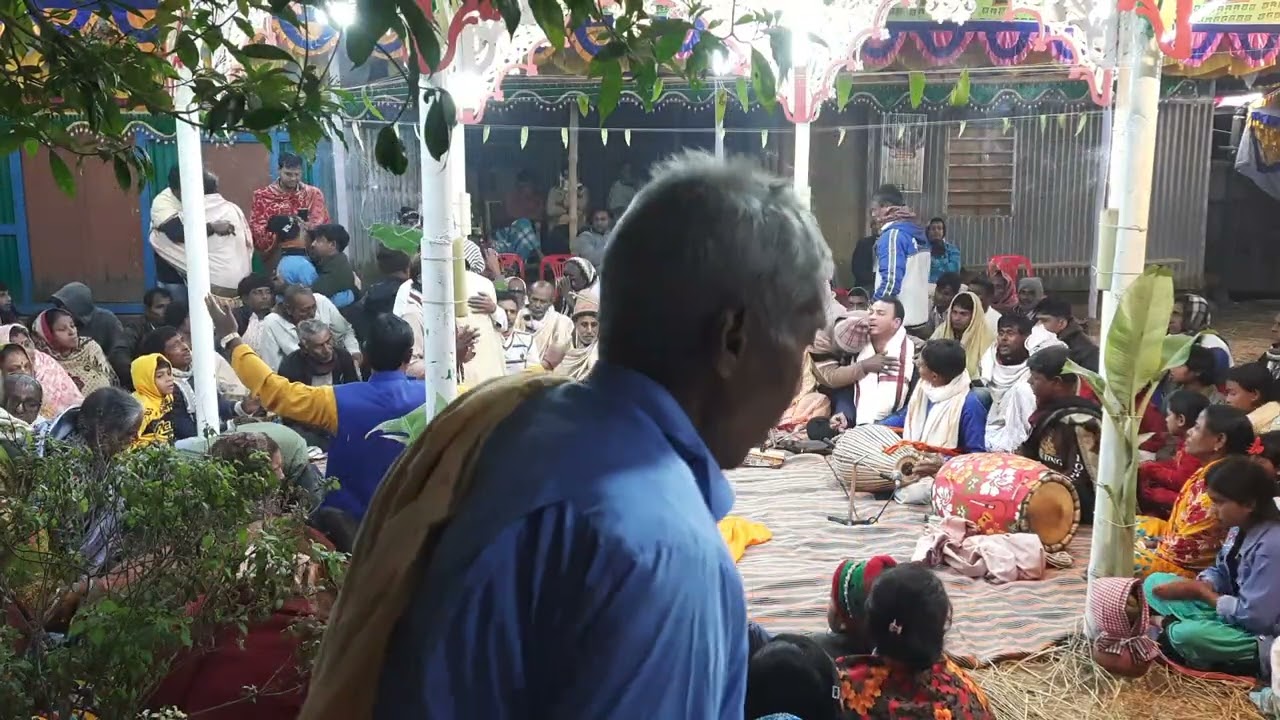 ২৪ প্রহর মহানাম যজ্ঞের অধিবাস কীর্তন এর কিছু সময় ব্রাহ্মণবাড়িয়া নবীনগর  নারীগ্রাম নারইগ্রাম 