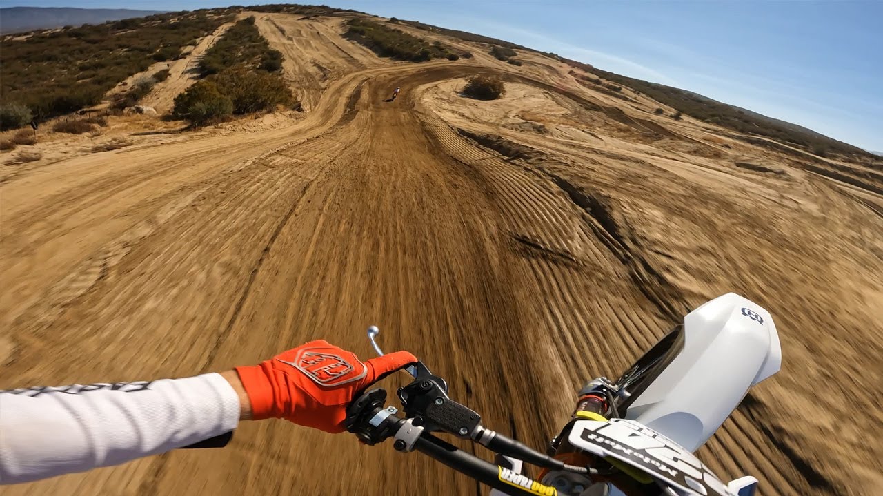 TC 125 2-Stroke Wide Open! // Cahuilla Creek Raceway