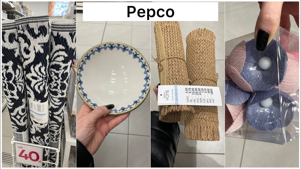 PEPCO HOME TALERZE MISKI MINI P&Oacute;ŁMISKI DO ZASTAWY BIEŻNIK I INNE 
