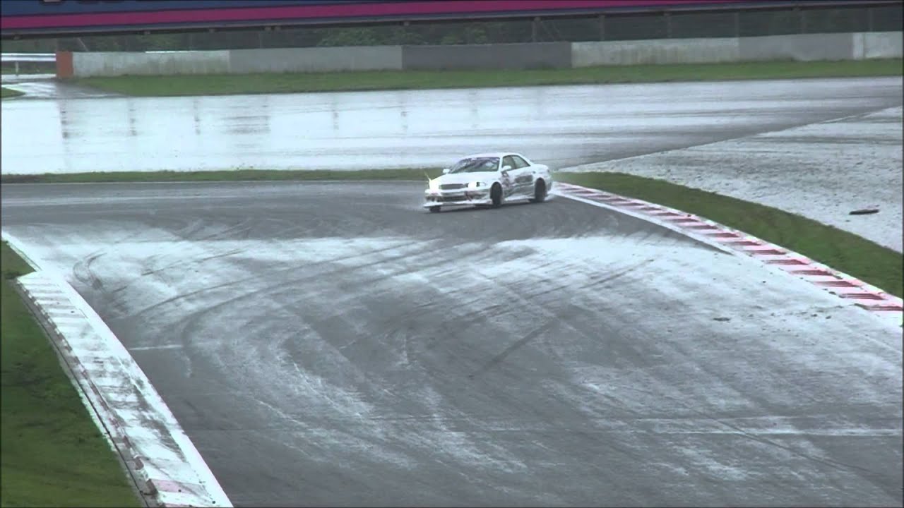 TOMEI JZX100 with Kenji Yamanaka at Formula D JAPAN practice