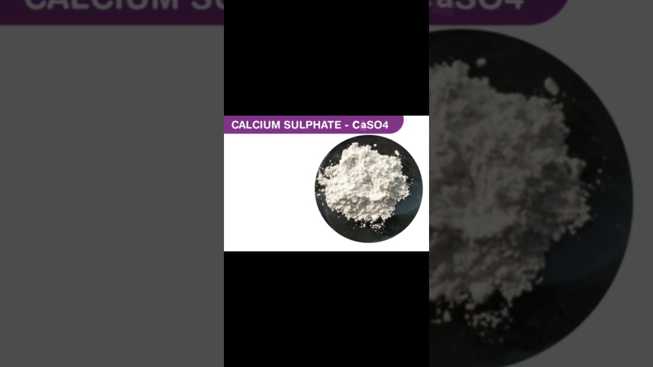 What is Calcium sulphate ?