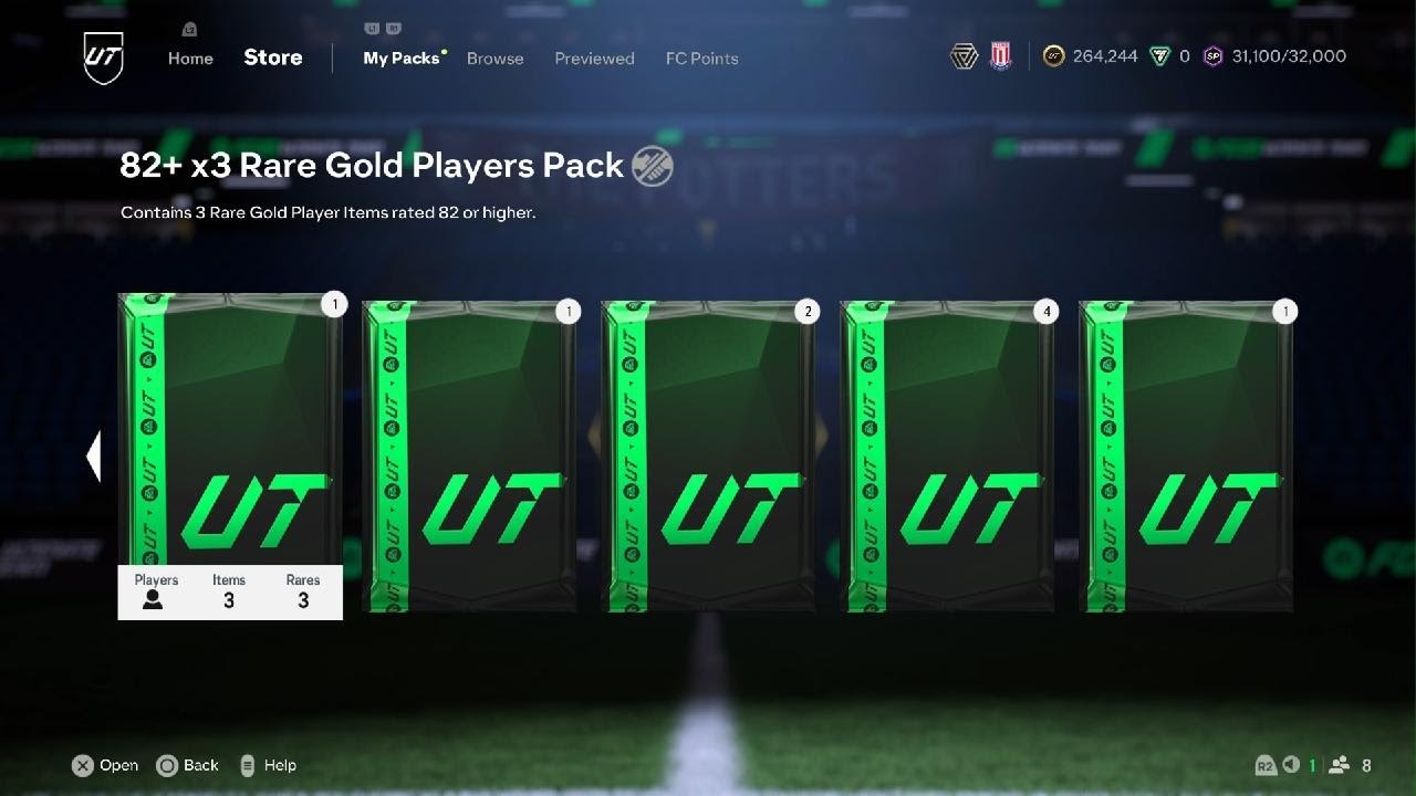 EA SPORTS FC 25 FUT IMMORTALS LEAGUE OBJECTIVE PACK OPENING